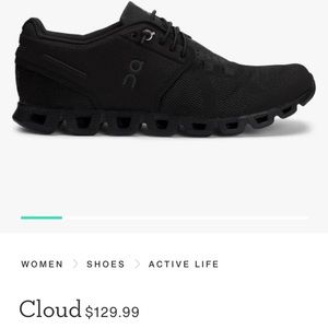 On Cloud Like-New Women’s Running Shoes🖤